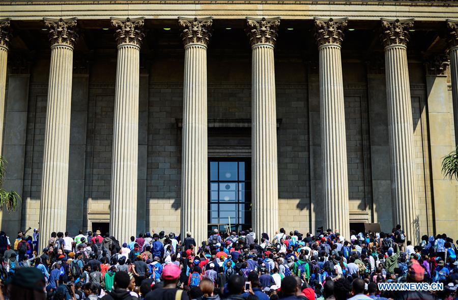 SOUTH AFRICA-JOHANNESBURG-WITS-PROTEST-FEE HIKES