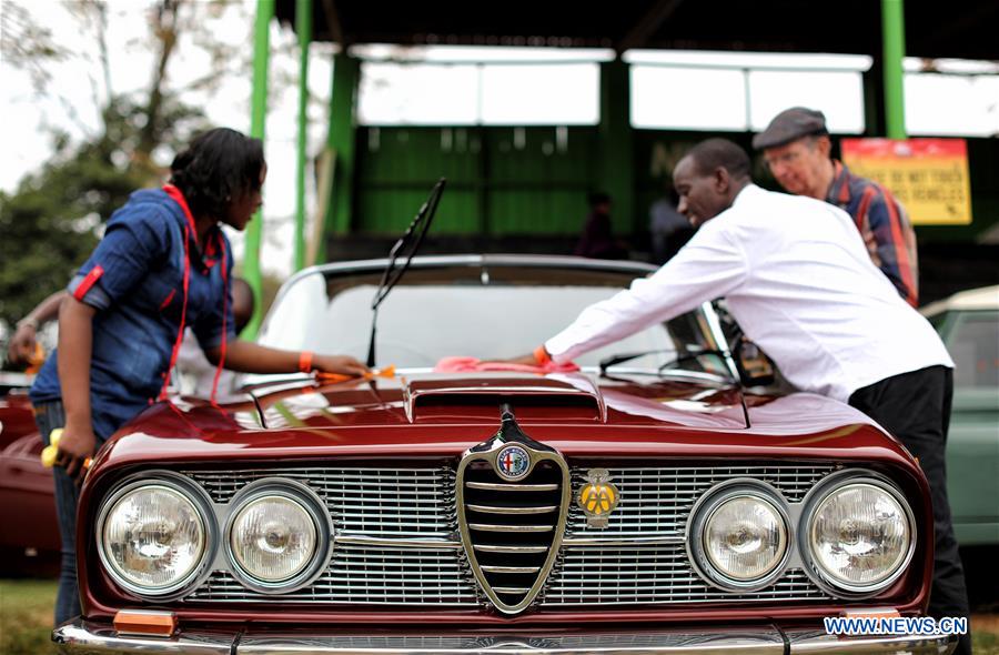 KENYA-NAIROBI-VINTAGE CAR SHOW