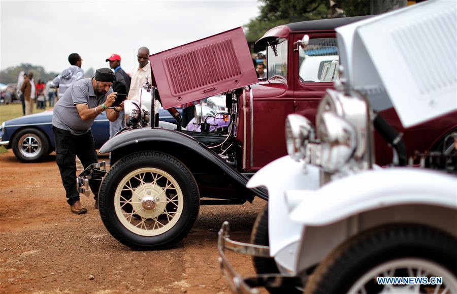 KENYA-NAIROBI-VINTAGE CAR SHOW