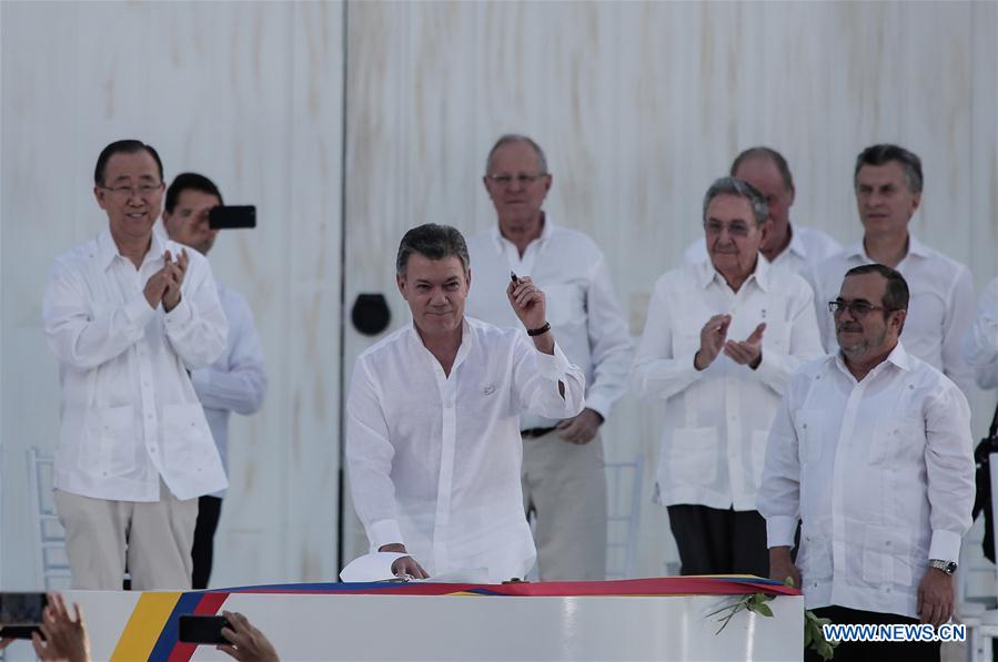 COLOMBIA-CARTAGENA-FARC-PEACE DEAL