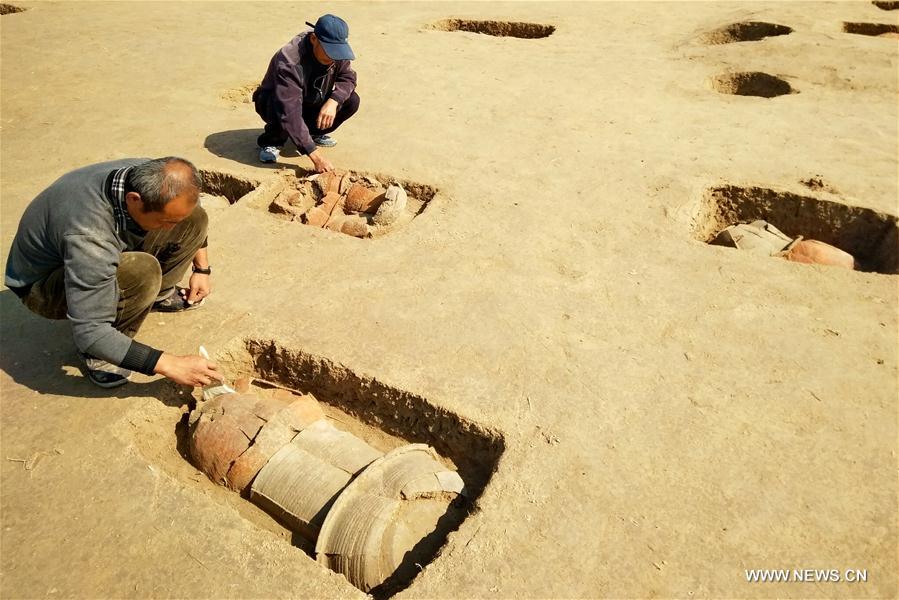 CHINA-HEBEI-HUANGHUA-ANCIENT BURIAL COMPLEX (CN)