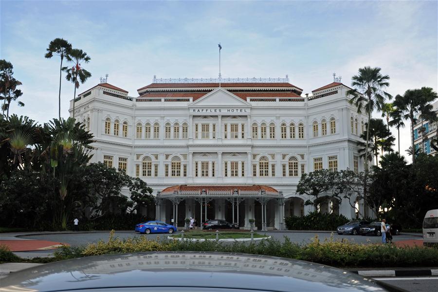 SINGAPORE-RAFFLES HOTEL-RESTORATION