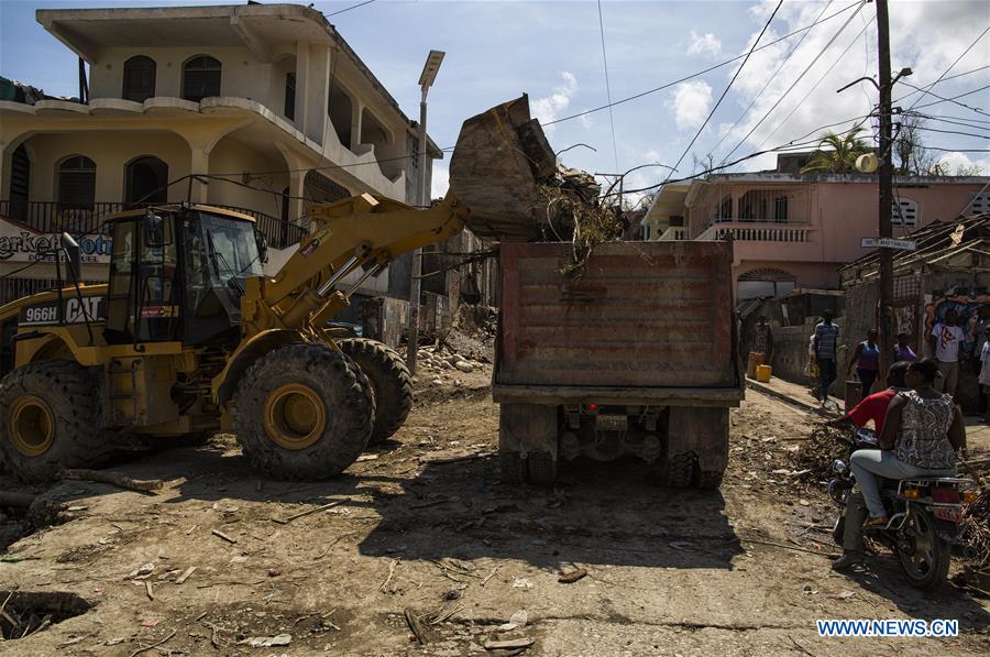 HAITI-JEREMIE-HURRICANE MATTHEW-AFTERMATH-RECONSTRUCTION