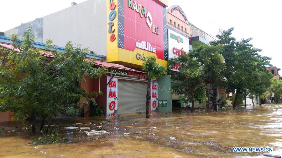 VIETNAM-QUANG BINH-HEAVY RAIN-FLOOD 