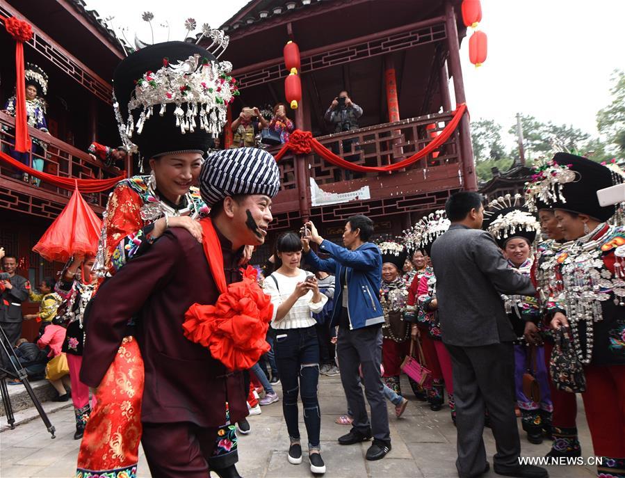 #CHINA-GUIZHOU-MIAO ETHNIC GROUP-TOURISM FESTIVAL (CN)
