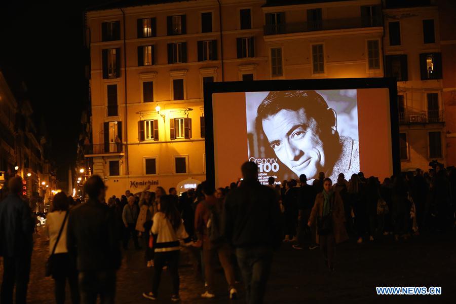ITALY-ROME-SPANISH SQUARE-ROME HOLIDAY-GREGORY PECK
