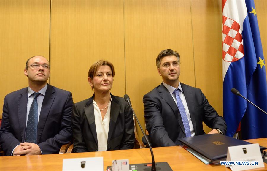 CROATIA-ZAGREB-NEW CABINET-APPROVED