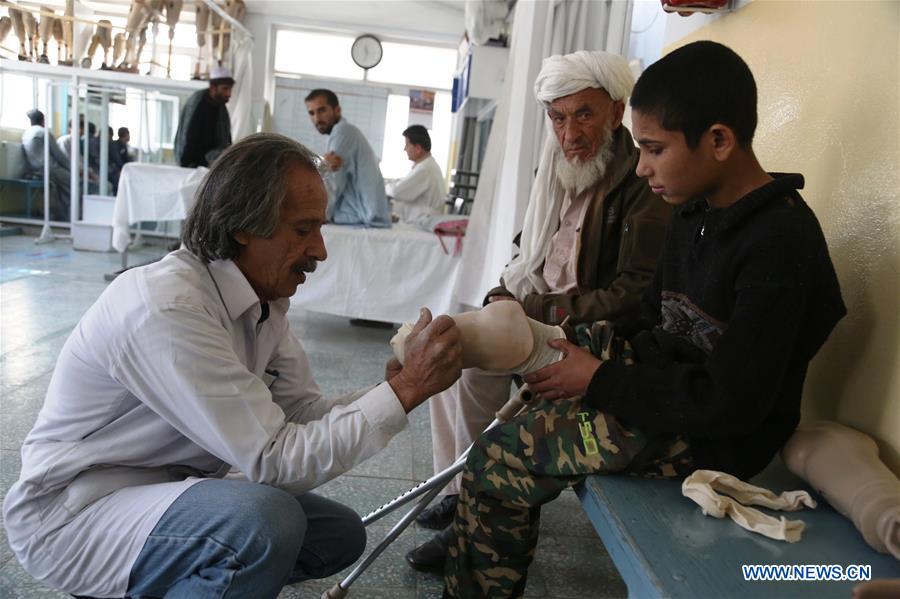 AFGHANISTAN-KABUL-ICRC-WAR VICTIMS