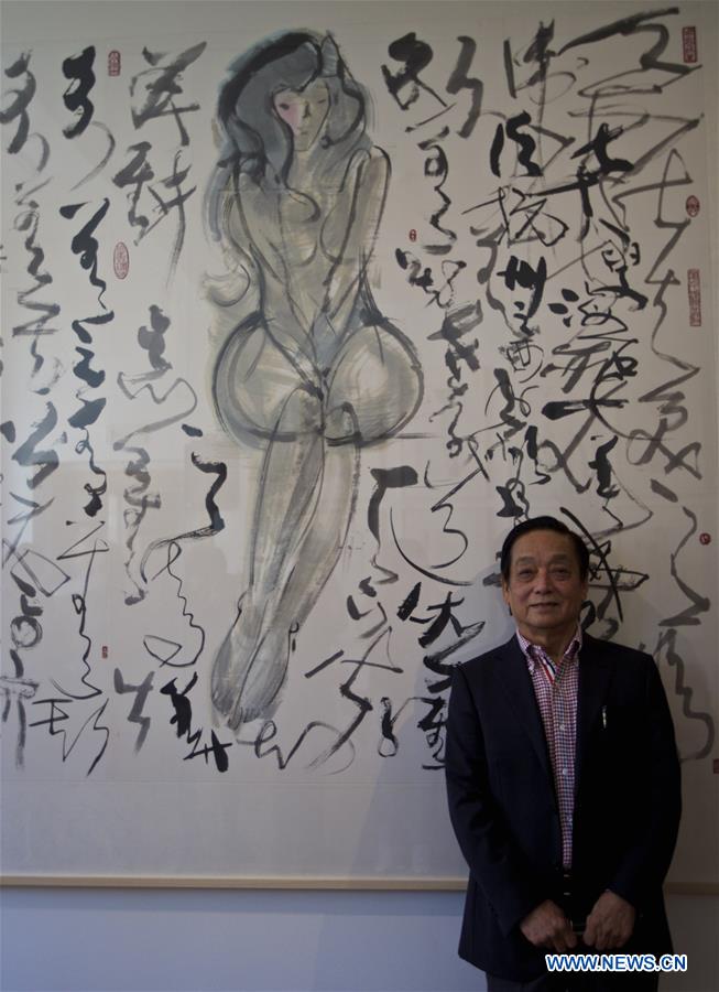 ITALY-VENICE-EXHIBITION-CHINESE ARTIST-HAN MEILIN