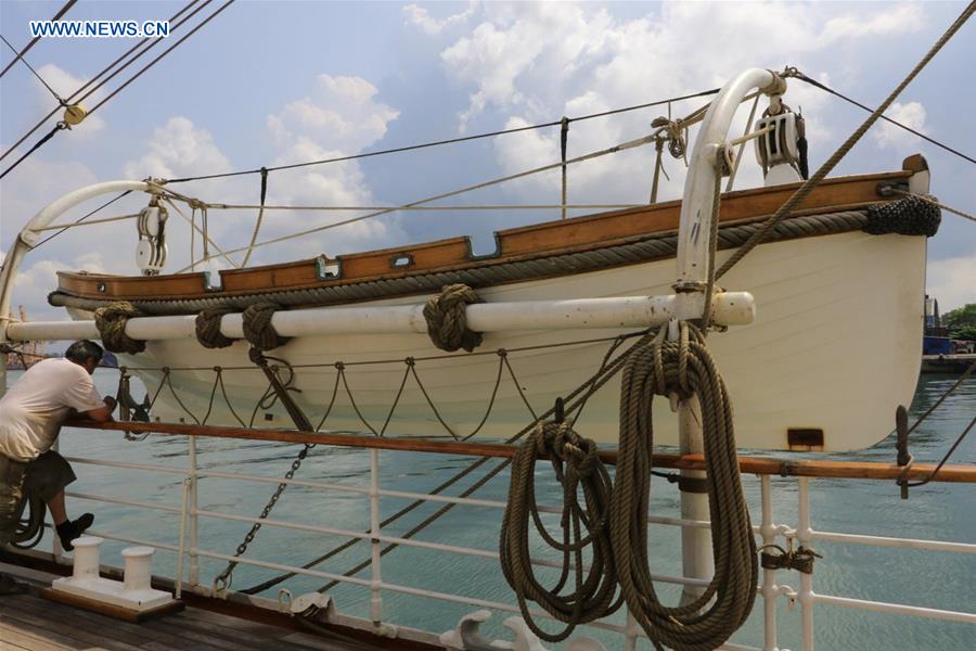 SRI LANKA-COLOMBO-SORLANDET-OLDEST FULL-RIGGED SHIP