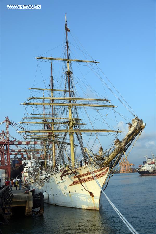 SRI LANKA-COLOMBO-SORLANDET-OLDEST FULL-RIGGED SHIP