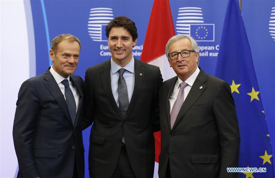 BELGIUM-BRUSSELS-EU-CANADA-SUMMIT-CETA