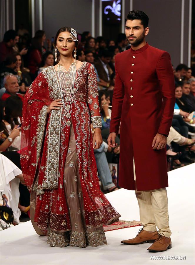 More than twenty designers are participating in the three-day event organized by Fashion Pakistan Council to showcase latest collections of luxury and bridal wear.