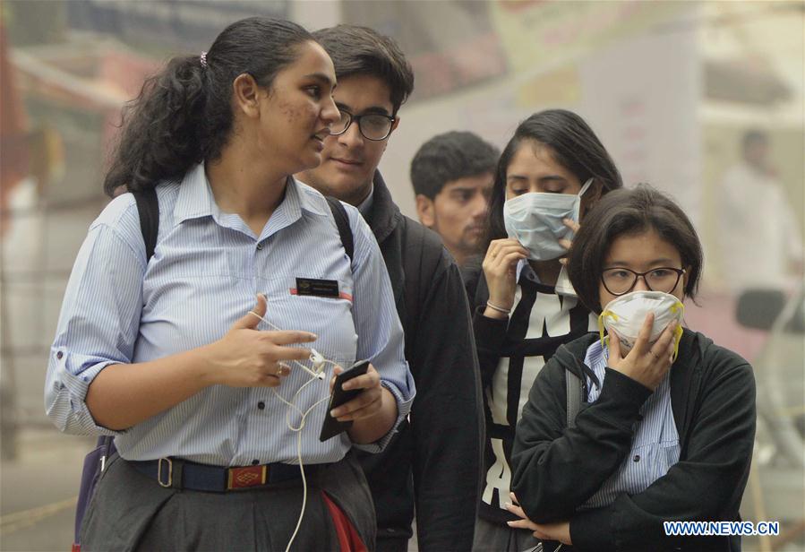 INDIA-NEW DELHI-AIR POLLUTION