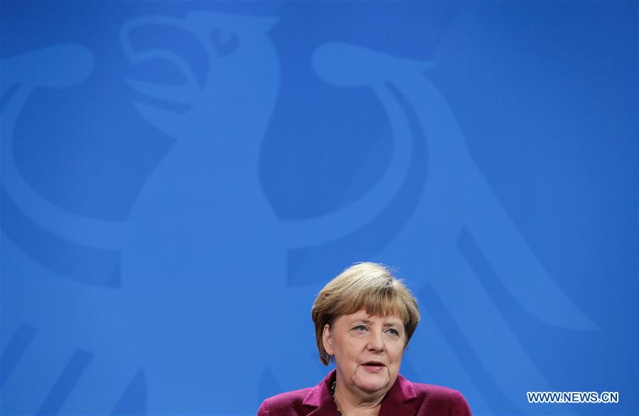 GERMANY-BERLIN-NORWAY-PM-PRESS CONFERENCE