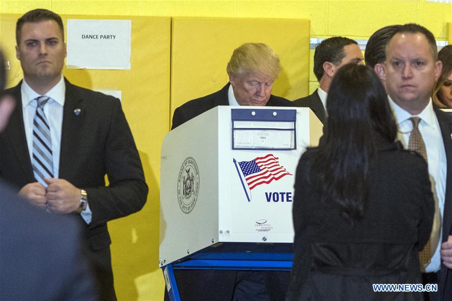 U.S.-NEW YORK-PRESIDENTIAL ELECTIONS-DONALD TRUMP