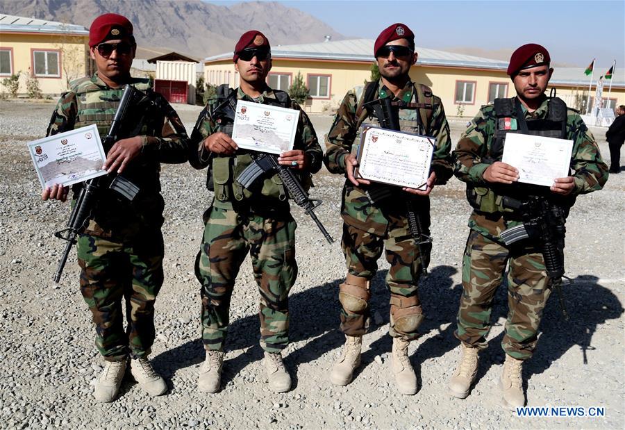 AFGHANISTAN-KABUL-SPECIAL FORCES-GRADUATION