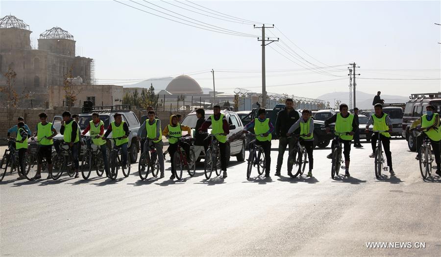 (SP)AFGHANISTAN-KABUL-CYCLING COMPETITION