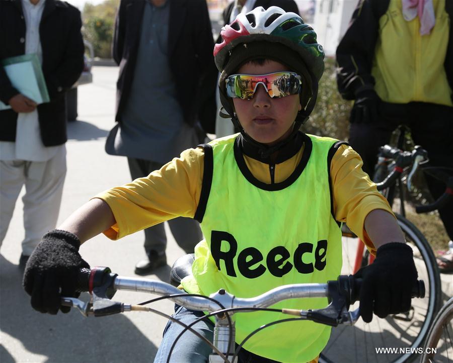 (SP)AFGHANISTAN-KABUL-CYCLING COMPETITION
