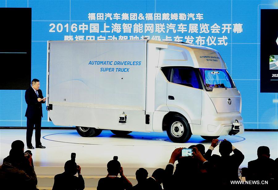 CHINA-SHANGHAI-AUTOMATIC DRIVERLESS SUPER TRUCK (CN)