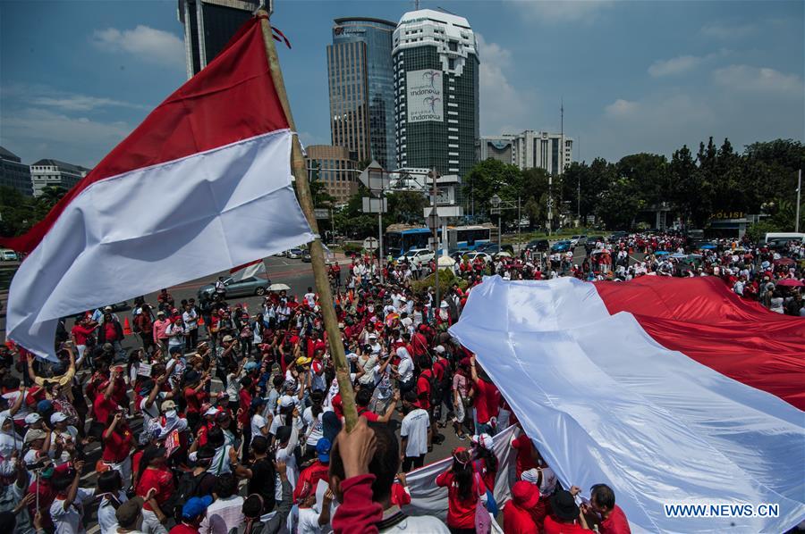 INDONESIA-JAKARTA-UNITY IN DIVERSITY-PARADE