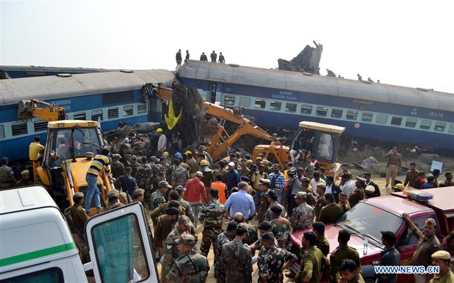 INDIA-KANPUR-TRAIN ACCIDENT