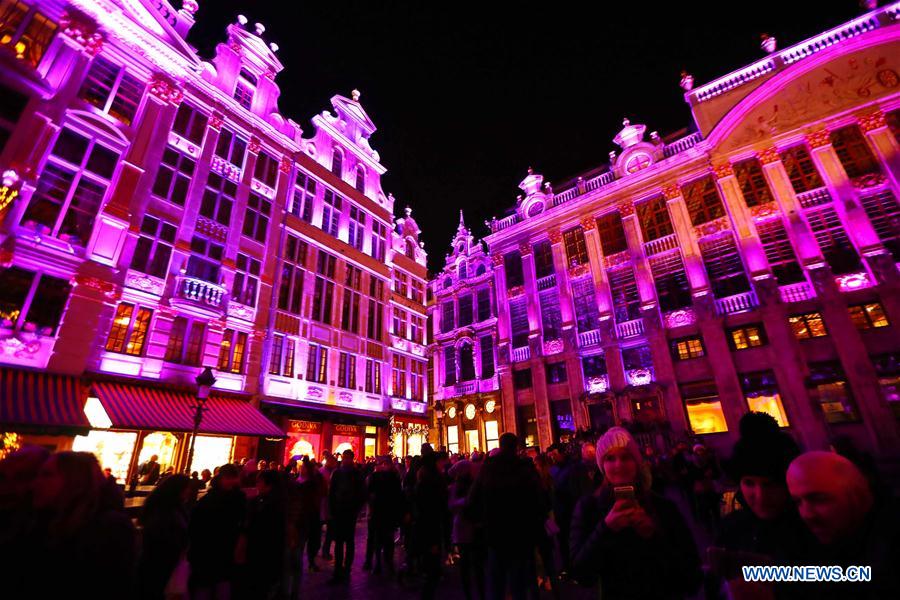 BELGIUM-BRUSSELS-SOUND AND LIGHT SHOW