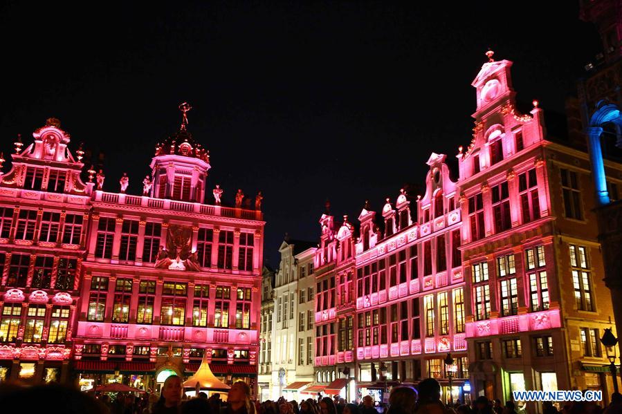 BELGIUM-BRUSSELS-SOUND AND LIGHT SHOW