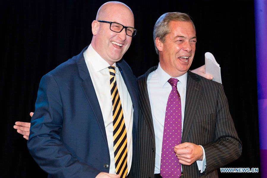 BRITAIN-LONDON-UKIP LEADERSHIP RESULTS
