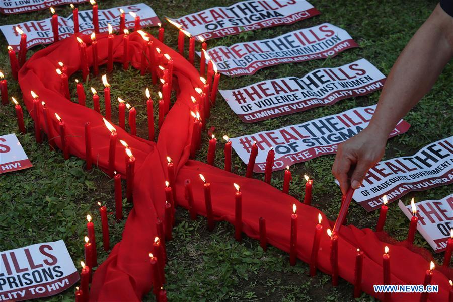 PHILIPPINES-QUEZON-WORLD AIDS DAY