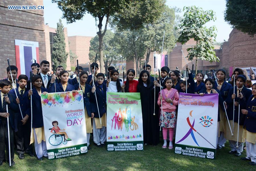 PAKISTAN-LAHORE-INTERNATIONAL DAY OF PERSONS WITH DISABILITIES