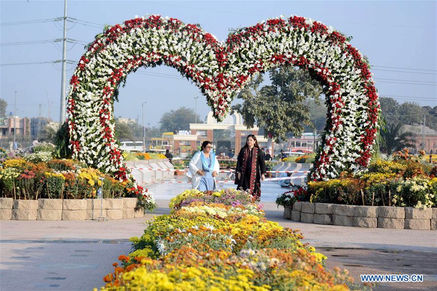 PAKISTAN-LAHORE-FLOWERS SHOW
