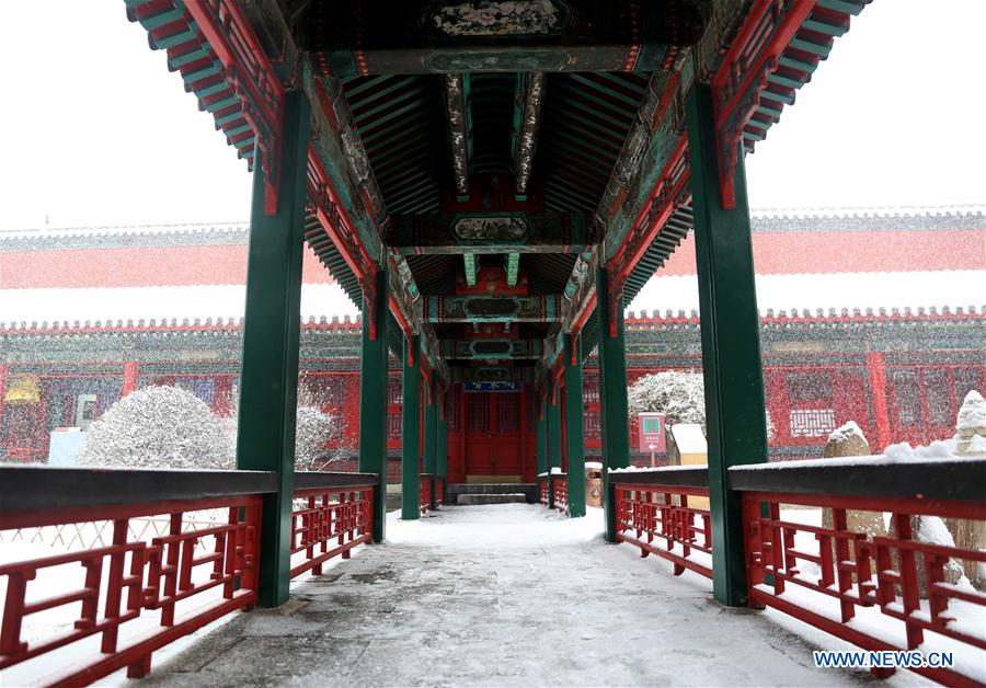 #CHINA-SHENYANG-IMPERIAL PALACE-SNOW-SCENERY (CN*)