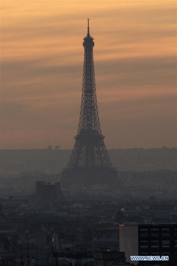 FRANCE-PARIS-AIR POLLUTION-TRAFFIC BAN