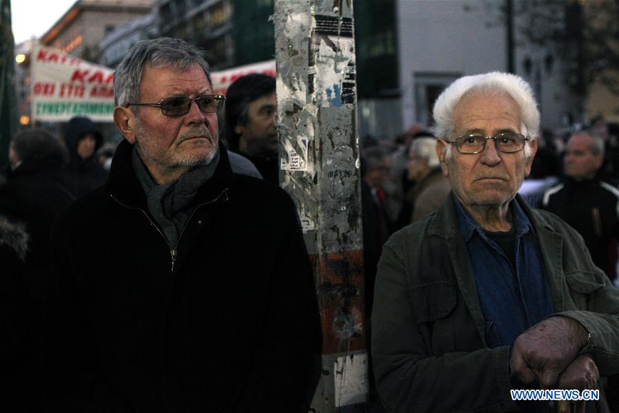 GREECE-ATHENS-PENSIONERS-RALLY