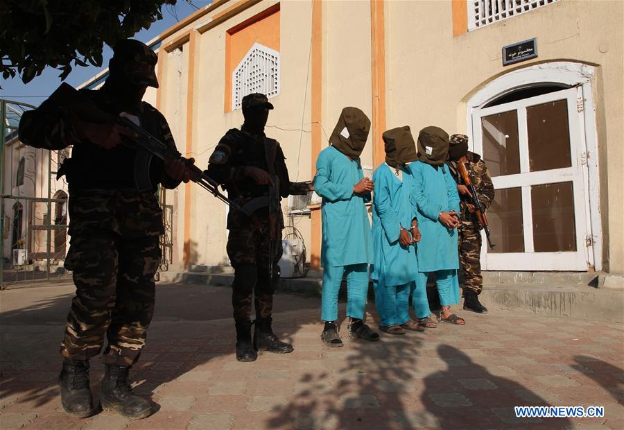 AFGHANISTAN-NANGARHAR-SUSPECTED TALIBAN MILITANTS