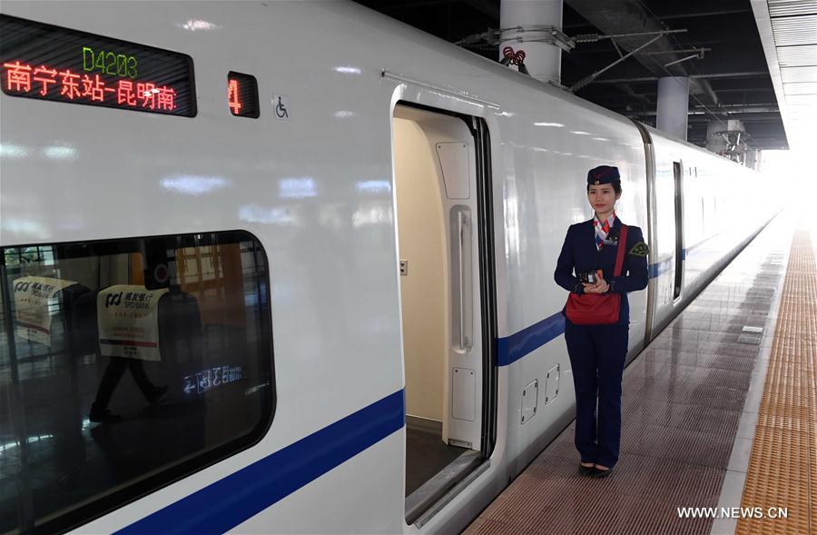 CHINA-YUNNAN-GUANGXI RAILWAY-OPERATION (CN)
