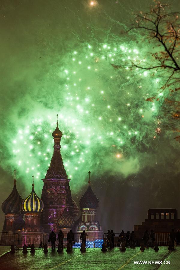RUSSIA-MOSCOW-NEW YEAR CELEBRATION