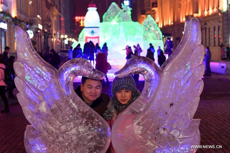 Harbin is dubbed China's 'ice city' in the far northeast.