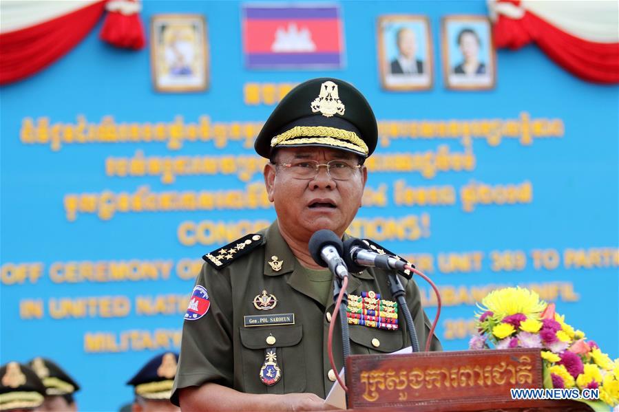 CAMBODIA-PHNOM PENH-7TH BATCH OF TROOPS-LEBANON-PEACEKEEPING MISSION 