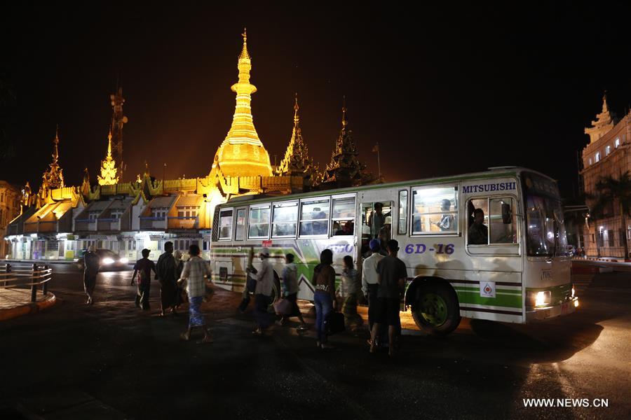 MYANMAR-YANGON-NEW BUS LINES REPLACEMENT