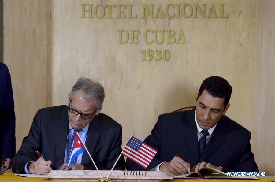 CUBA-HAVANA-US-COOPERATION DEAL-OIL SPILL