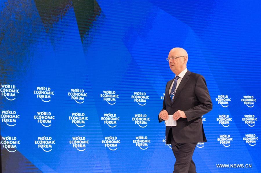 Klaus Schwab, Founder and Executive Chairman of World Economic Forum (WEF), attends the annual meeting of the WEF in Davos, Switzerland, Jan. 18, 2017. 