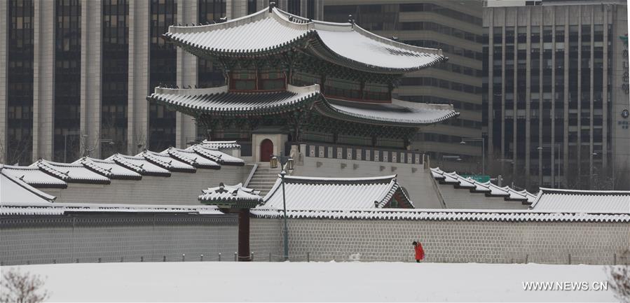 SOUTH KOREA-SEOUL-SNOW