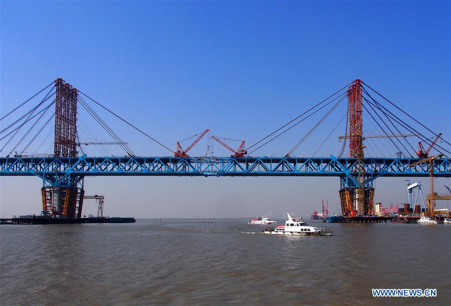 CHINA-JIANGSU-TIANSHENGGANG CHANNEL BRIDGE-CLOSURE (CN)