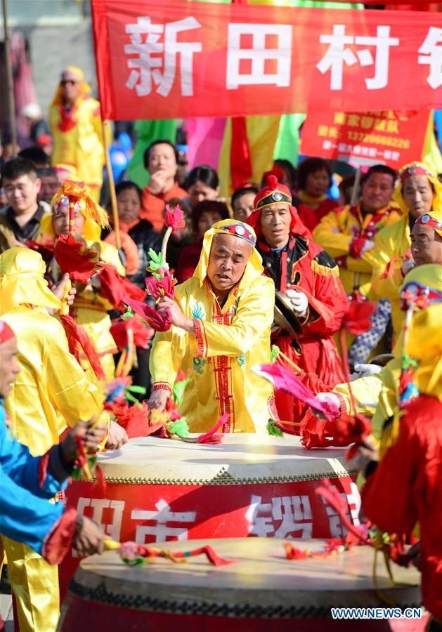 CHINA-XI'AN-GONG AND DRUM-CONTEST (CN)