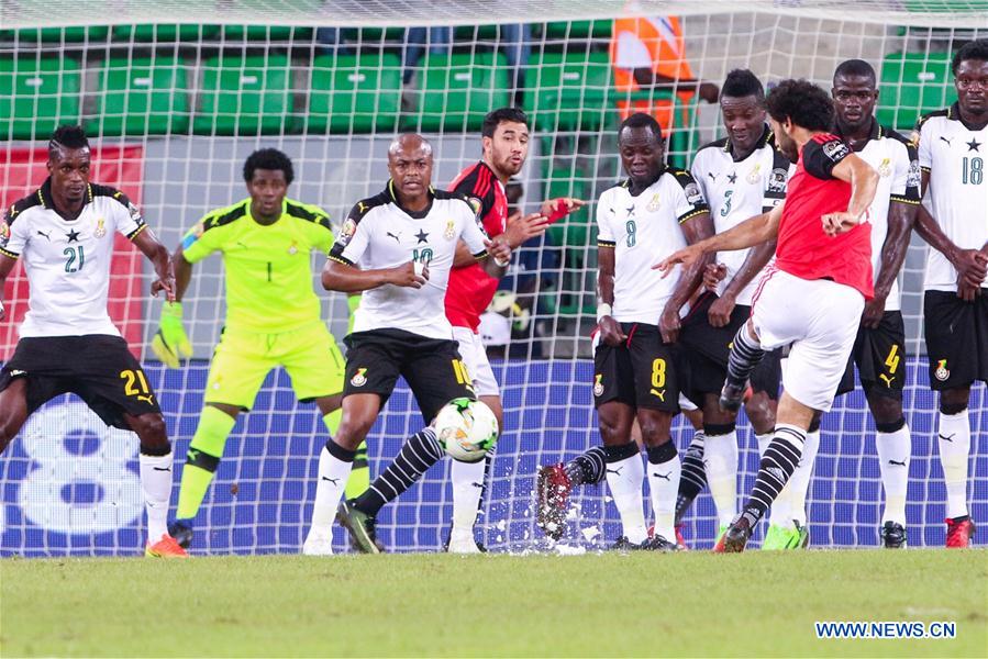 (SP)GABON-PORT GENTIL-FOOTBALL-AFRICA CUP OF NATIONS-EGYPT-GHANA