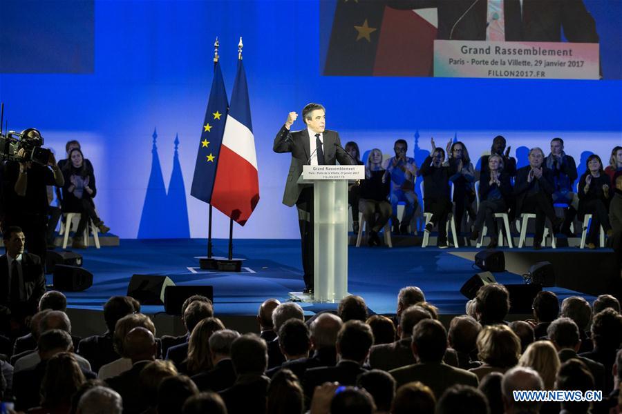 FRANCE-PARIS-PRESIDENTIAL ELECTION-FRANCOIS FILLON