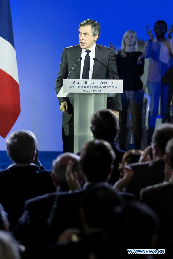 FRANCE-PARIS-PRESIDENTIAL ELECTION-FRANCOIS FILLON
