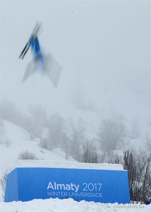 (SP)KAZAKHSTAN-ALMATY-28TH WINTER UNIVERSIADE-FREESTYLE SKIING